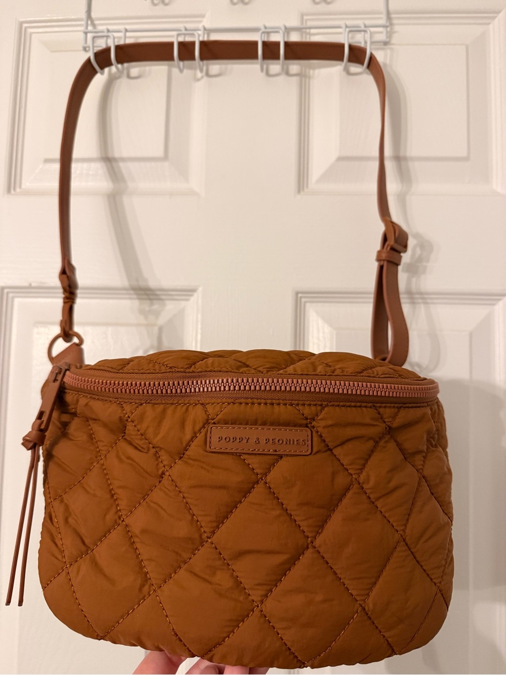 Poppy & Peonies Quilted Large Sidekick